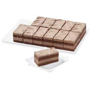 Kern & Sammet Schoko-Sahne-Schnitten, gluten- und lactosefrei, tiefgekühlt, 4 x 12 x 108 g Kern & Sammet Schoko-Sahne-Schnitten, gluten- und lactosefrei, tiefgekühlt, 4 x 12 x 108 g