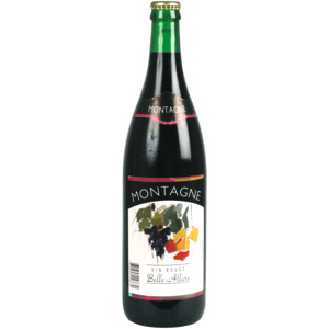 Montagne Belle Allure Vin Rouge, 1 l
