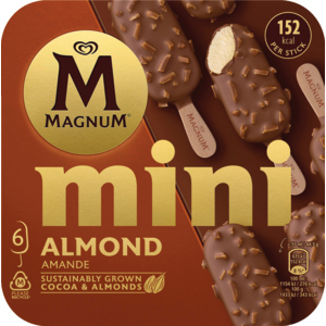 Magnum Mini Almond, 6 x 6 x 55 ml Magnum Mini Almond, 6 x 6 x 55 ml