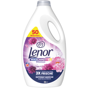 Lenor Vollwaschmittel flüssig Color, Amethyst & Blütentraum, 50 WG