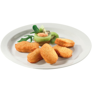 Fredag Chicken Nuggets, geformt, paniert, frittiert, tiefgekühlt, 1 kg