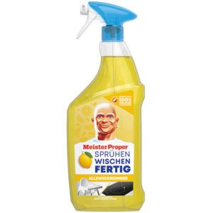 Mr.Proper Sprühen-Wischen-Fertig Spray Allzweckreiniger Citrus, 800 ml