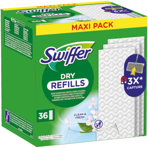 Swiffer Tücher Refill mit Duft, 36 St Swiffer Tücher Refill mit Duft, 36 St