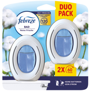 Febreze Bad Lufterfrischer Reine Frische Deo 2 x 8 ml Febreze Bad Lufterfrischer Reine Frische Deo 2 x 8 ml
