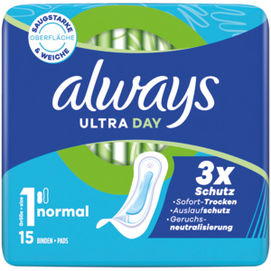 Always Damenbinden ultra, normal, 15 St Always Damenbinden ultra, normal, 15 St