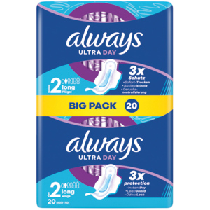 Always Damenbinden ultra, long plus, 20 St