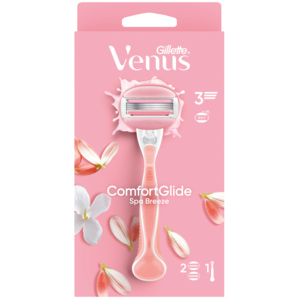 Gillette Venus Rasierapparat, Comfortglide Spa Breeze, 2 Klingen Gillette Venus Rasierapparat, Comfortglide Spa Breeze, 2 Klingen