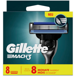 Gillette Rasierklingen Mach3, 8 St