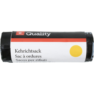 Quality Kehrichtsack Gastro Easy Tie, 110 l, Karton zu 20 Rollen zu 10 Stück Quality Kehrichtsack Gastro Easy Tie, 110 l, Karton zu 20 Rollen zu 10 Stück