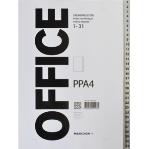 Office Ordnerregister PP A4 1-31 Office Ordnerregister PP A4 1-31