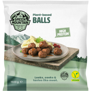 The Green Mountain Plant-based Balls, tiefgekühlt, 2 x 1,5 kg