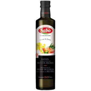 Sabo Grands Crus Rapsöl mit Buttergeschmack, 5 dl Sabo Grands Crus Rapsöl mit Buttergeschmack, 5 dl