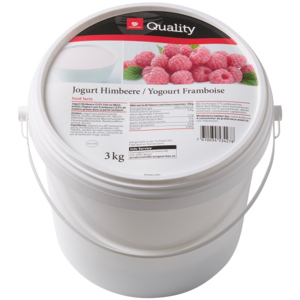 Quality Joghurt Himbeere, 3 kg Quality Joghurt Himbeere, 3 kg