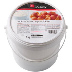 Quality Joghurt Aprikose, 3 kg