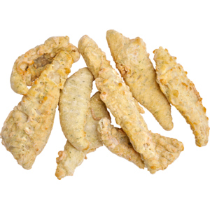 Zander Knusperli, im Bierteig, ca. 20 - 40 g, tiefgekühlt, 5 kg