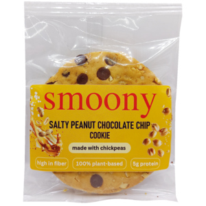 Smoony - Salty Peanut Chocolate Chip Cookie. 20 x 40 g Smoony - Salty Peanut Chocolate Chip Cookie. 20 x 40 g