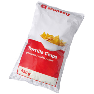 Economy Tortilla Chips Nature, 450 g Economy Tortilla Chips Nature, 450 g