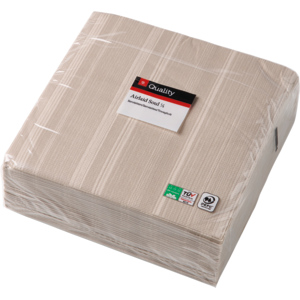 Quality Servietten Airlaid Soul, 40 x 40 cm, sand, 50 St