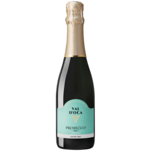 Val d'Oca Prosecco Extra Dry Prosecco DOC, 37,5 cl Val d'Oca Prosecco Extra Dry Prosecco DOC, 37,5 cl