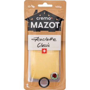 Cremo Mazot IP-SUISSE Raclette, Scheiben, 400 g