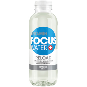 Focuswater Reload, Zitrone & Limette 50 cl PET