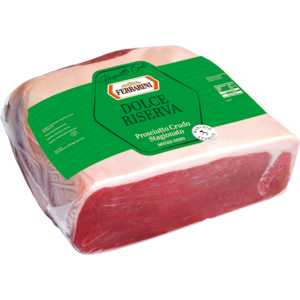 Ferrarini prosciutto crudo dolce riserva mattonella, ca. 2 kg