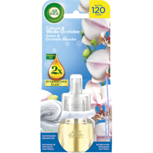 Airwick Duftstecker Cotton & Weisse Orchidee 19ml