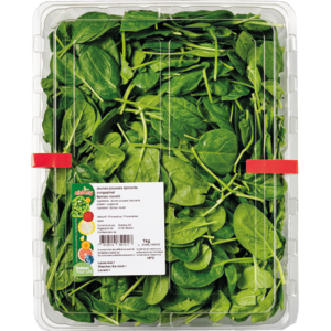 Jung-Spinat ungewaschen, 1 kg Jung-Spinat ungewaschen, 1 kg