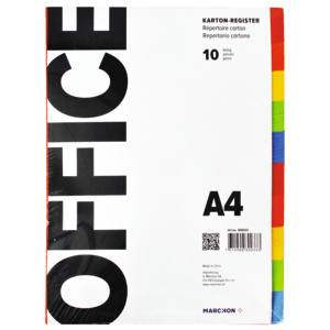 Office Register Karton A4