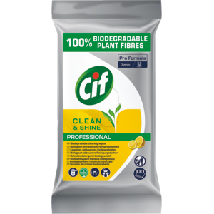 Cif Pro Formula, Reinigungstücher, Clean & Shine, 100 St Cif Pro Formula, Reinigungstücher, Clean & Shine, 100 St