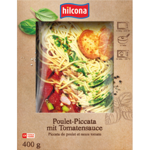 Hilcona Poulet Piccata mit Tomatensauce, 400 g