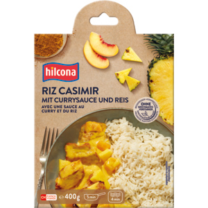 Hilcona Riz Casimir mit Poulet, 400 g Hilcona Riz Casimir mit Poulet, 400 g