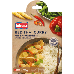 Hilcona Red Thai Curry mit Poulet, 400 g