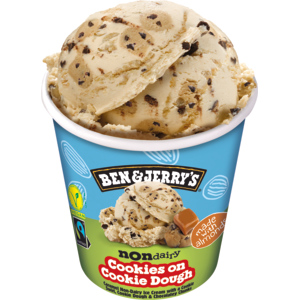 Ben & Jerry's Non-Dairy Cookies on Cookie Dough, 8 x 465 ml Ben & Jerry's Non-Dairy Cookies on Cookie Dough, 8 x 465 ml