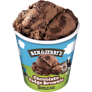 Ben & Jerry's Chocolate Fudge Brownie, 8 x 465 ml