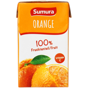 Sumura Orangensaft Tetra, 27 x 25 cl