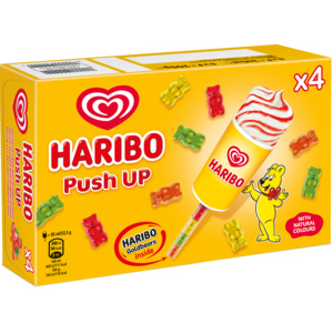 Lusso Push Up Haribo, 6 x 4 x 85 ml Lusso Push Up Haribo, 6 x 4 x 85 ml