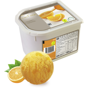 Carte d'Or Sorbet Orange, 2 x 2,4 l Carte d'Or Sorbet Orange, 2 x 2,4 l