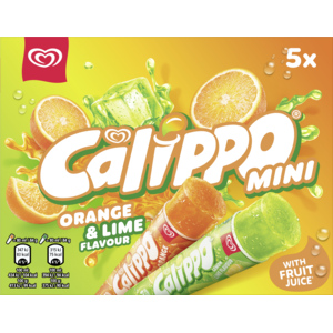 Lusso Mini Mix Calippo Orange Lime, 5 x 80 ml Lusso Mini Mix Calippo Orange Lime, 5 x 80 ml