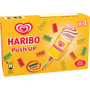 Lusso Push Up Haribo, 4 x 85 ml Lusso Push Up Haribo, 4 x 85 ml