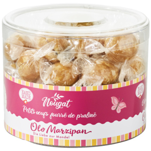 Mandel-Nougat Eili mit Pralinéfüllung, 500 g