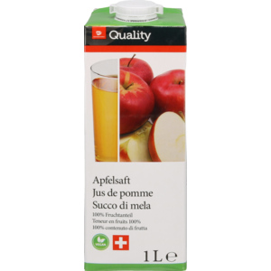 Quality Apfelsaft 1 l Tetra Quality Apfelsaft 1 l Tetra