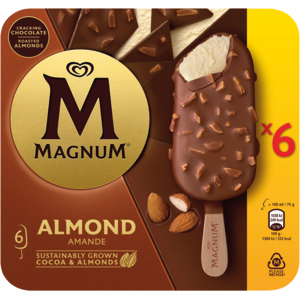 Magnum Almond, 6 x 100 ml