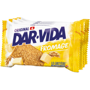Dar-Vida extra fin Fromage, 10 x 4 x 46 g Dar-Vida extra fin Fromage, 10 x 4 x 46 g