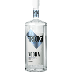 Trojka Vodka Pure Grain 40% 300cl