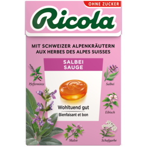 Ricola Salbei Bonbons mit Stevia, 20 x 50 g Ricola Salbei Bonbons mit Stevia, 20 x 50 g