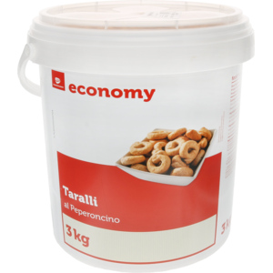 Economy Taralli Gusto Peperoncino, 3 kg