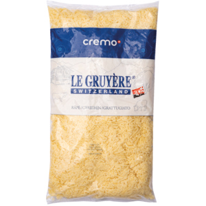 Cremo Greyerzer AOP, gerieben, 1 kg Cremo Greyerzer AOP, gerieben, 1 kg