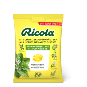 Ricola Zitronenmelisse ohne Zucker, 125 g