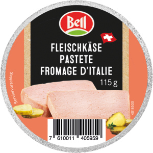 Bell Pastete Fleischkäse, 115 g Bell Pastete Fleischkäse, 115 g
